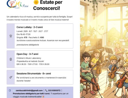 Estate per conoscerci!